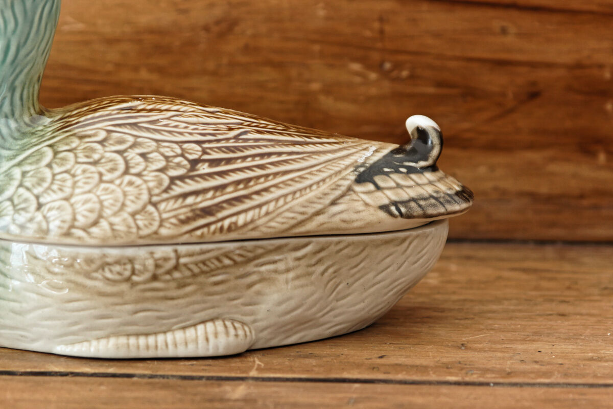 Ceramic duck terrine