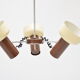 Mid-century adjustable chandelier by Napako, 1970‘s