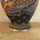 Pair of old Japan Satsuma vases, signed and enamelled