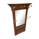 Cloakroom Coat rack with vintage mirror