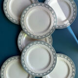 Flat plates in Iron earth manufacture Salins model Garland