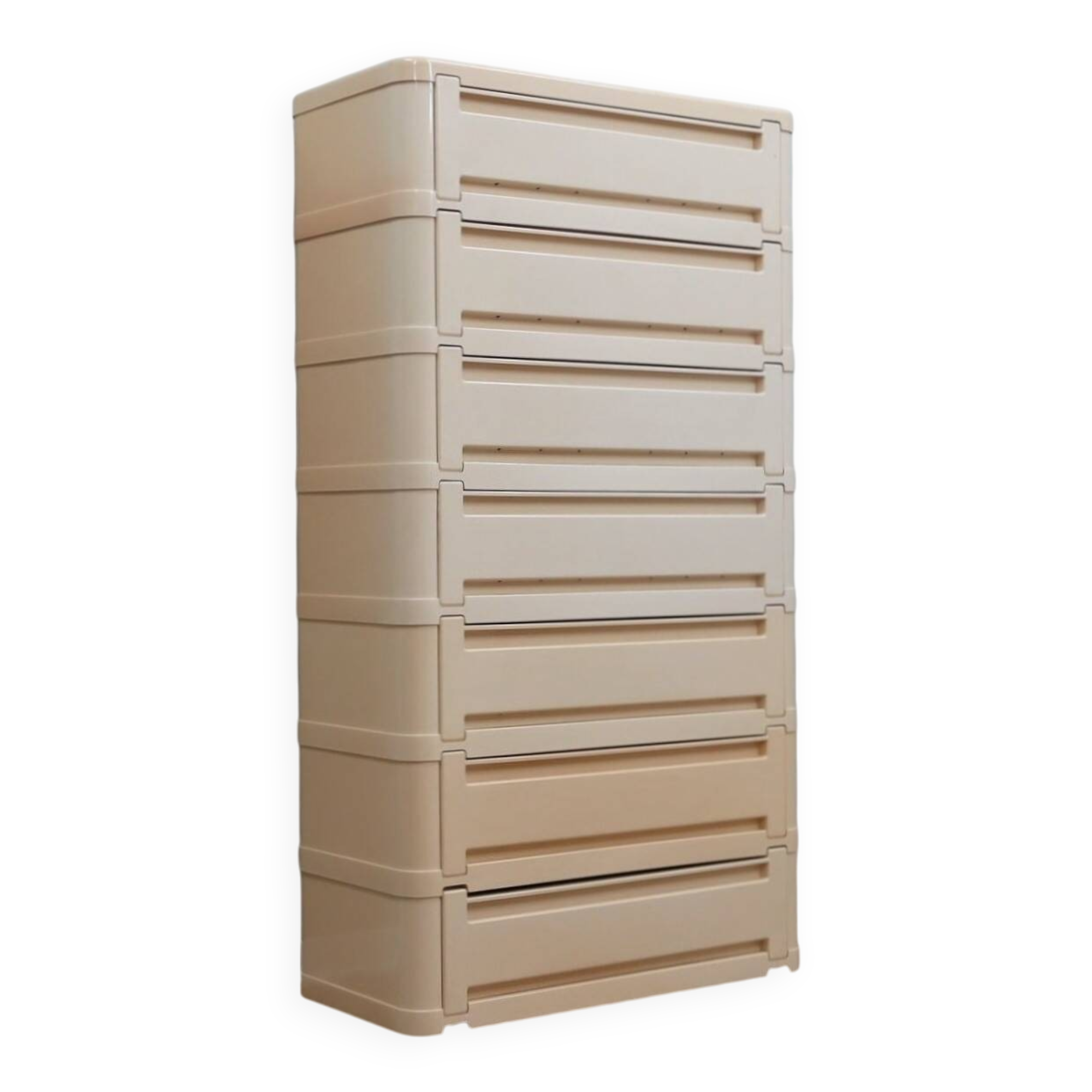 Système de rangement modulaire Kartell 4963 par Olaf Von Bohr années 1970