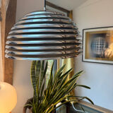 Kazuo Motozawa, Large Suspension "Saturn", Circa 1972, Metal Lamp