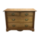 Commode anglaise en noyer début XXème
