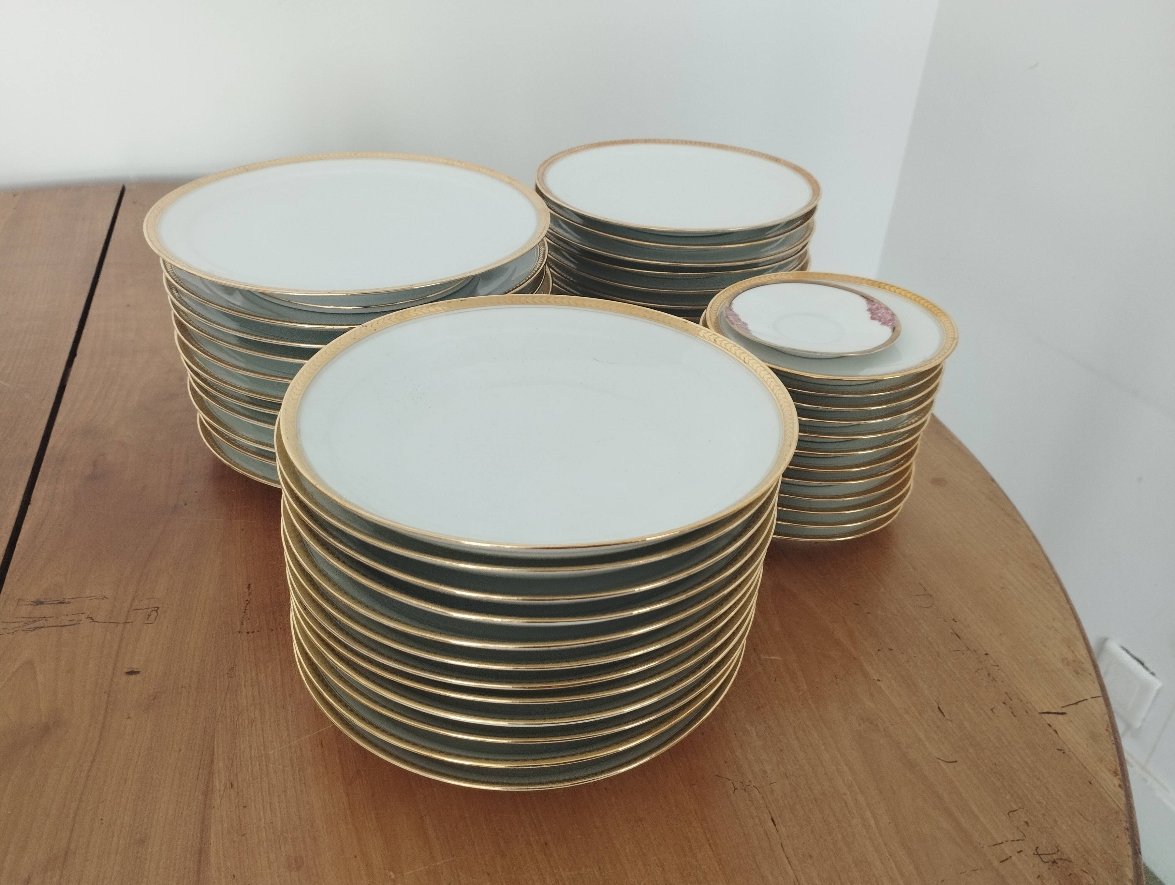 Reception service Limoges – Maison Charles Blancher - 76 pieces