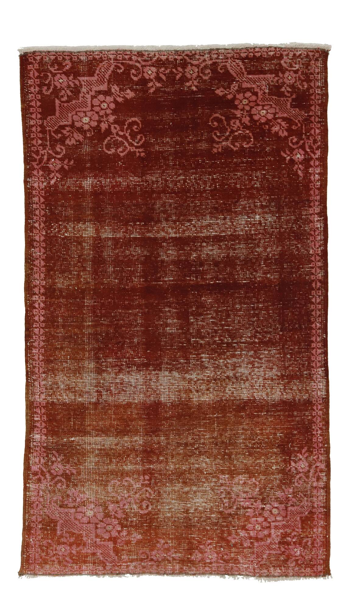 Turkish Anatolian Handmade Vintage Area Rug 170 cm x 100 cm