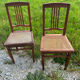Art Nouveau chair pair