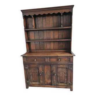 Carved low sideboard