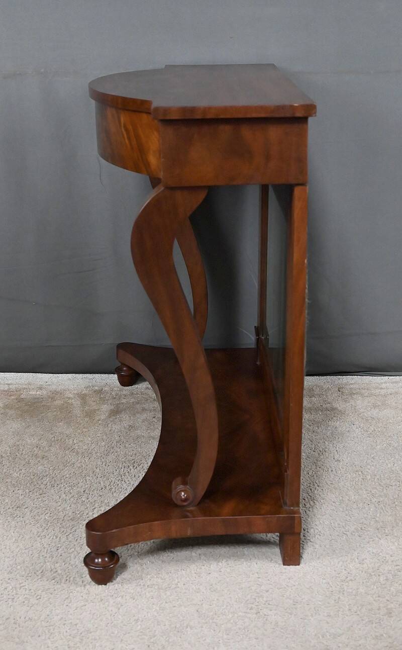 Mahogany console, Restoration period – first part of the 19th century