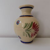 Vase Henriot Quimper faïence numéroté