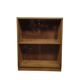Mini étagère vintage en bois / vitrine / bibliothèque