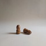 Salière et poivrier en bois