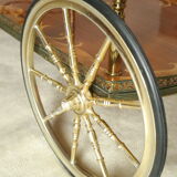 Desserte bar vintage in mahogany marquetry