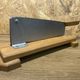 Antique bread cut, stainless steel blade, wooden base, vintage chic countryside