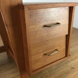 Asymmetric tripod office Reconstruction 1950s