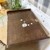 Vintage Scandinavian chiffonnier inclined drawers