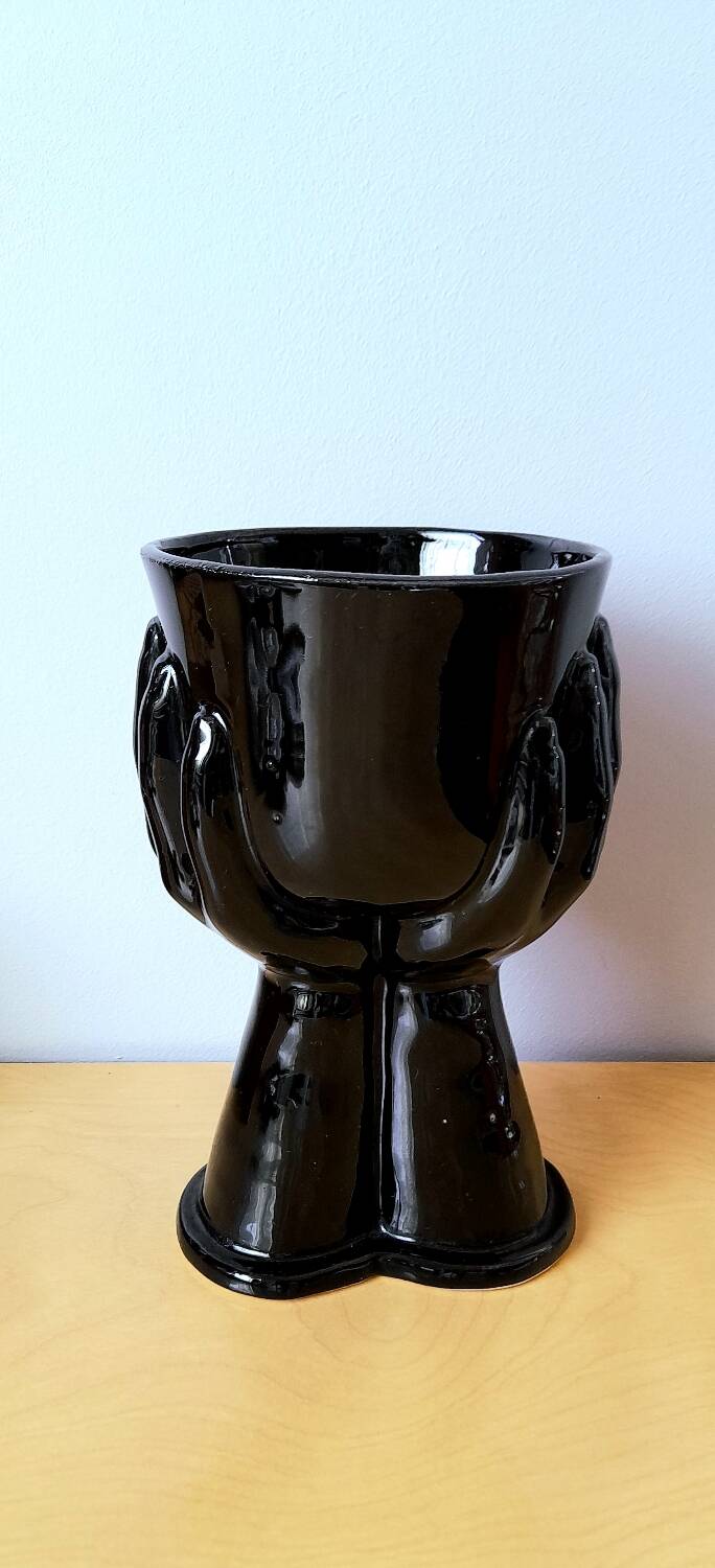 Hands planter, 1980.