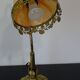Antique swan neck lamp, Maison le Dauphin