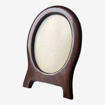 Vintage art deco style mahogany wooden frame measurements 17 cm x 12 cm