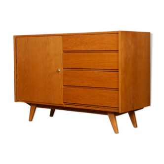 Vintage chest of drawers, U-458 model, by Jiri Jiroutek for Interier Praha, circa 1960