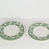 6 Churchill English dessert plates