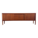 Enfilade danoise vintage en teck par H.W. Klein pour Bramin, années 60