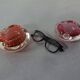 Italian Murano Glass Ashtrays, 1960s, Set of 2