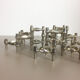 Lot of 20 Caesar Stoffi BMF Nagel 70s vintage candlesticks