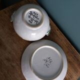Lunch bowl and saucer Keraluc Quimper signed