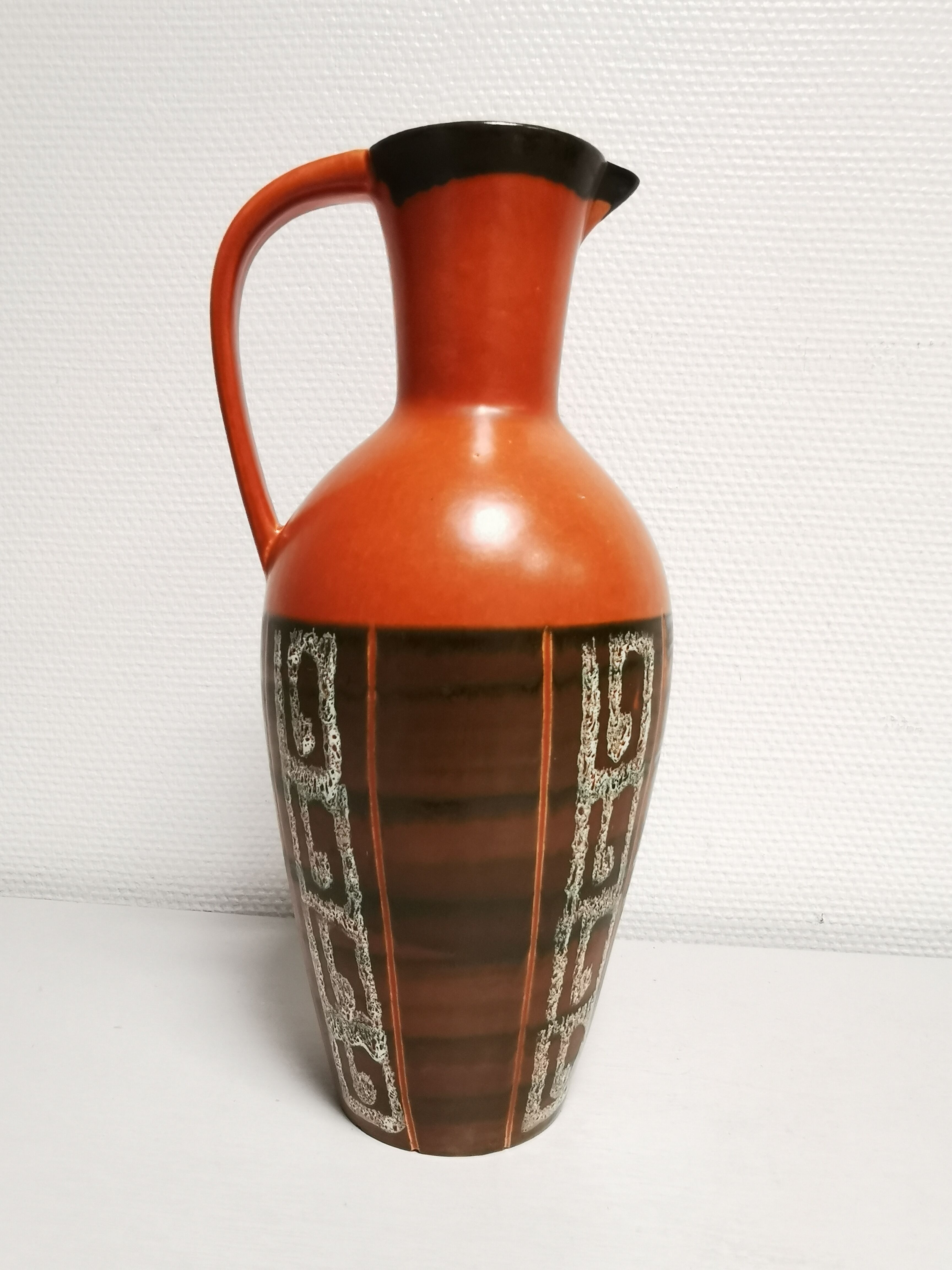 West Germany keramik pitcher 50/60