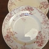 Four St Amand and Hamage flat plates