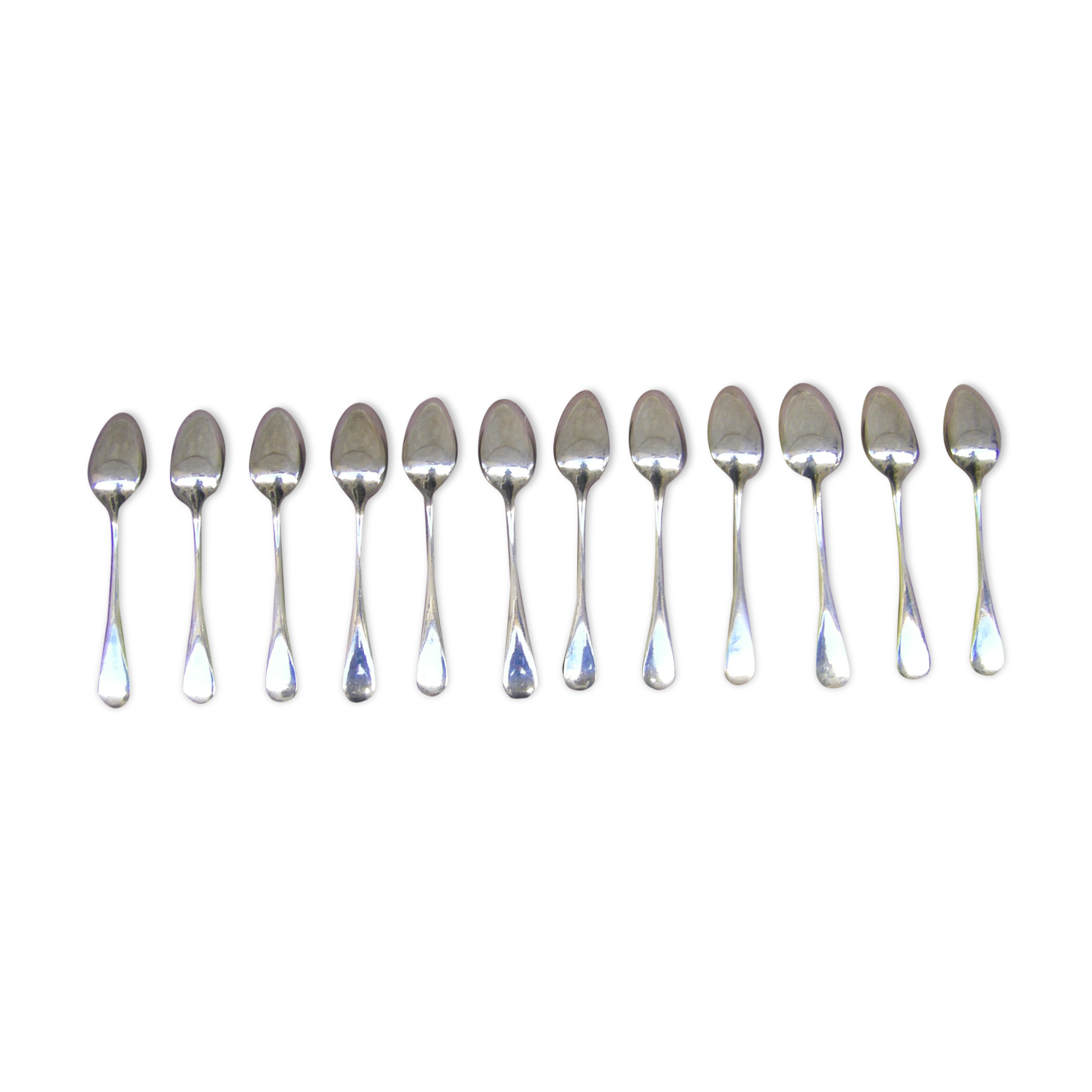 Box of twelve small Christofle spoons