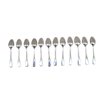Box of twelve small Christofle spoons