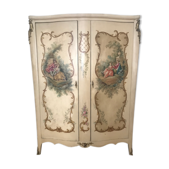 Armoire 2 portes style Louis XV