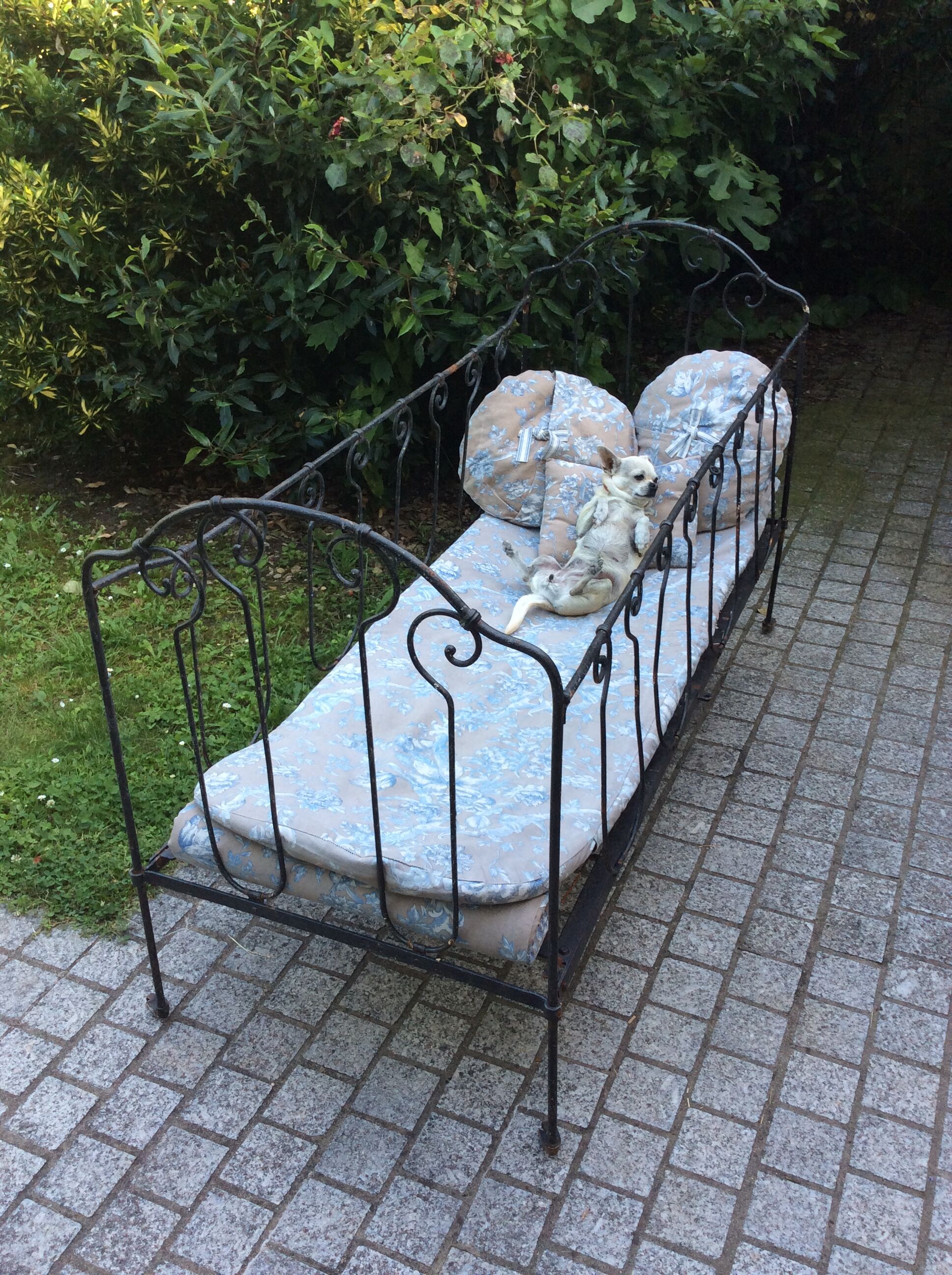 Ancien Lit De Bebe En Fer Forge Du Xixeme Siecle Selency