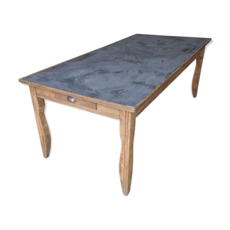 Zinc farm table