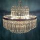 Grand vintage crystal chandelier from Sijaj Hrastnik, Yugoslavia, 1970s.