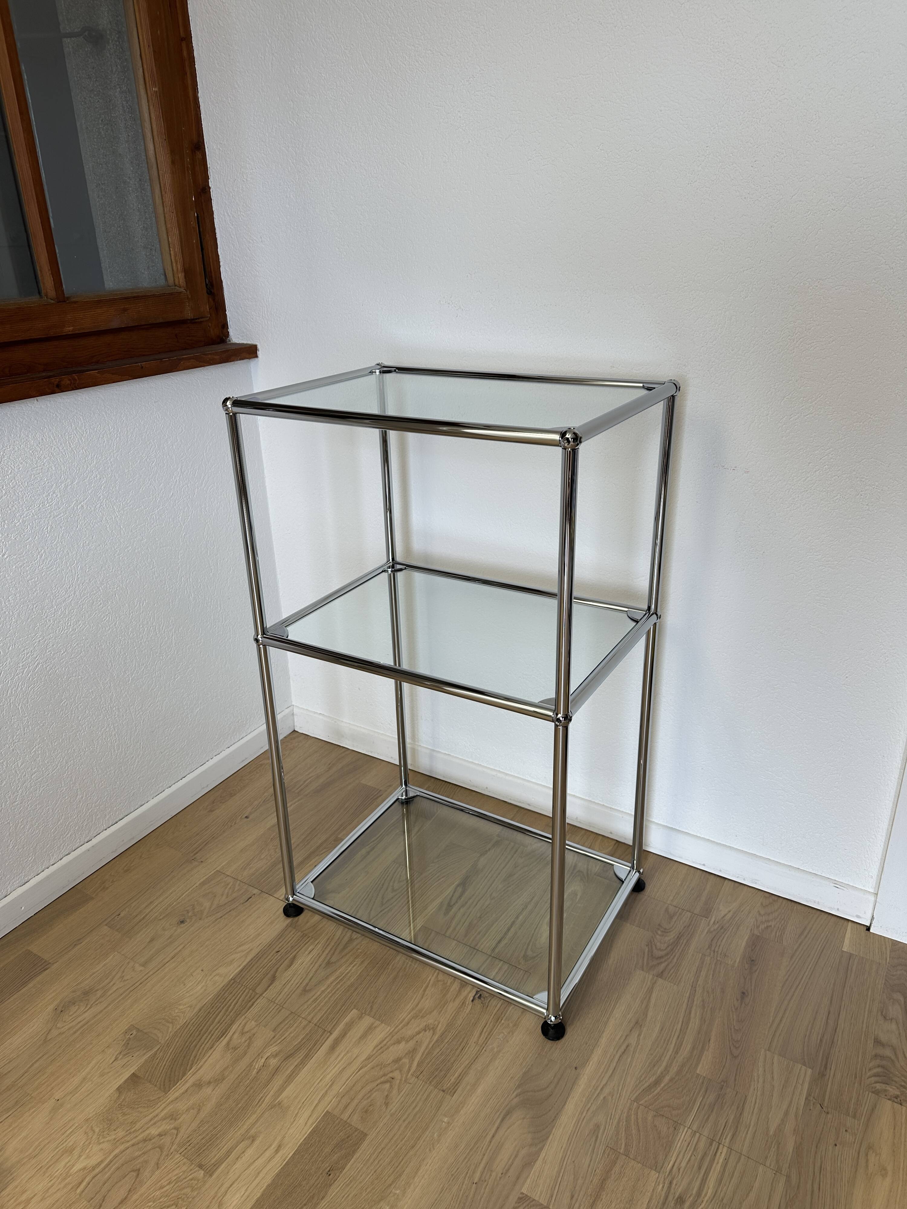 USM Haller glass shelf
