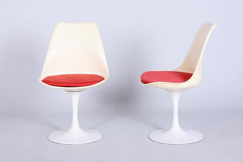 Mid-Century Aluminium Seating Set by Eero Saarinen, Germany, 1950s, Set of 5