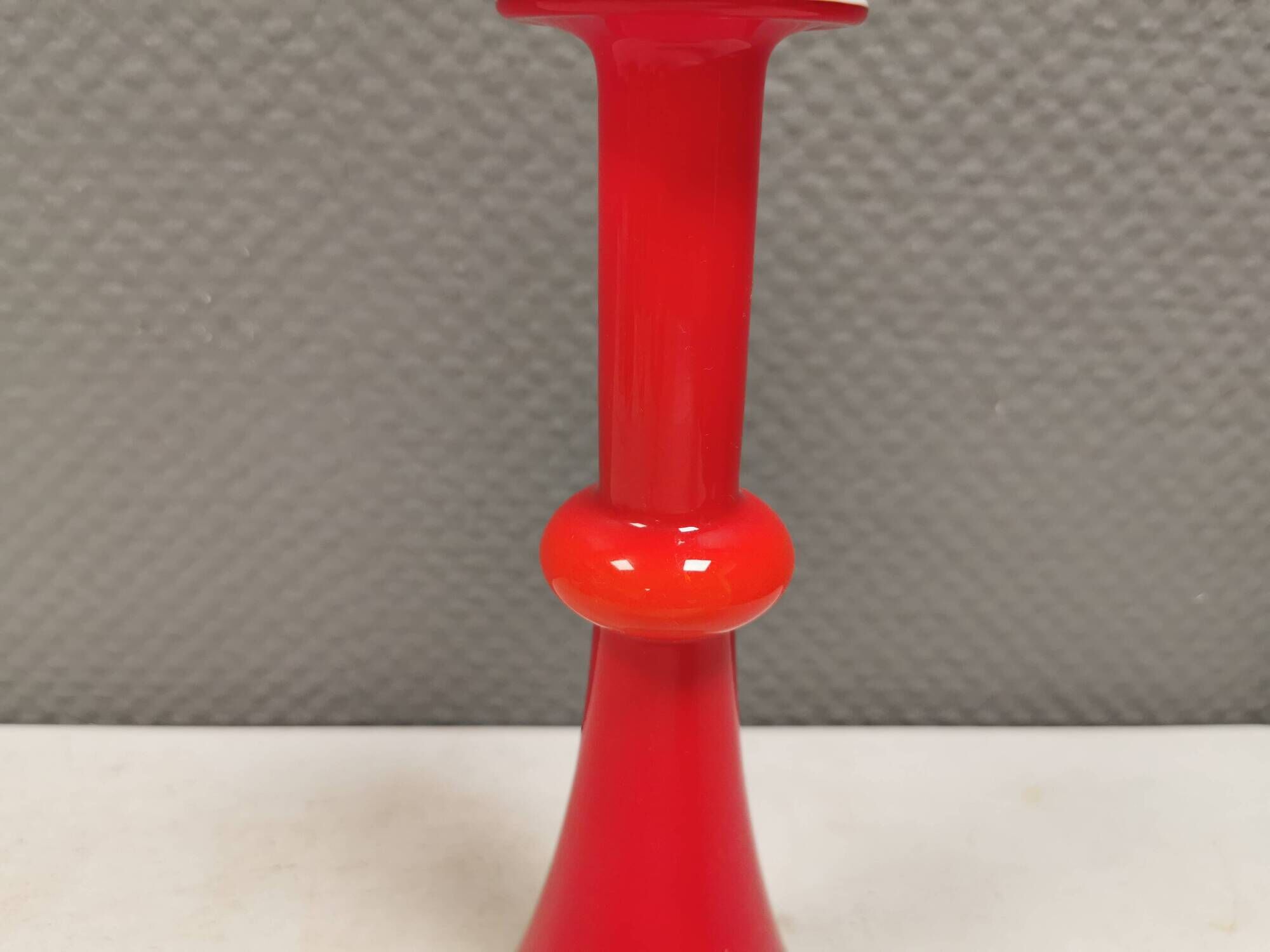 Elegant Carnaby vase from the Danish brand Holmegaard, 1968–76.