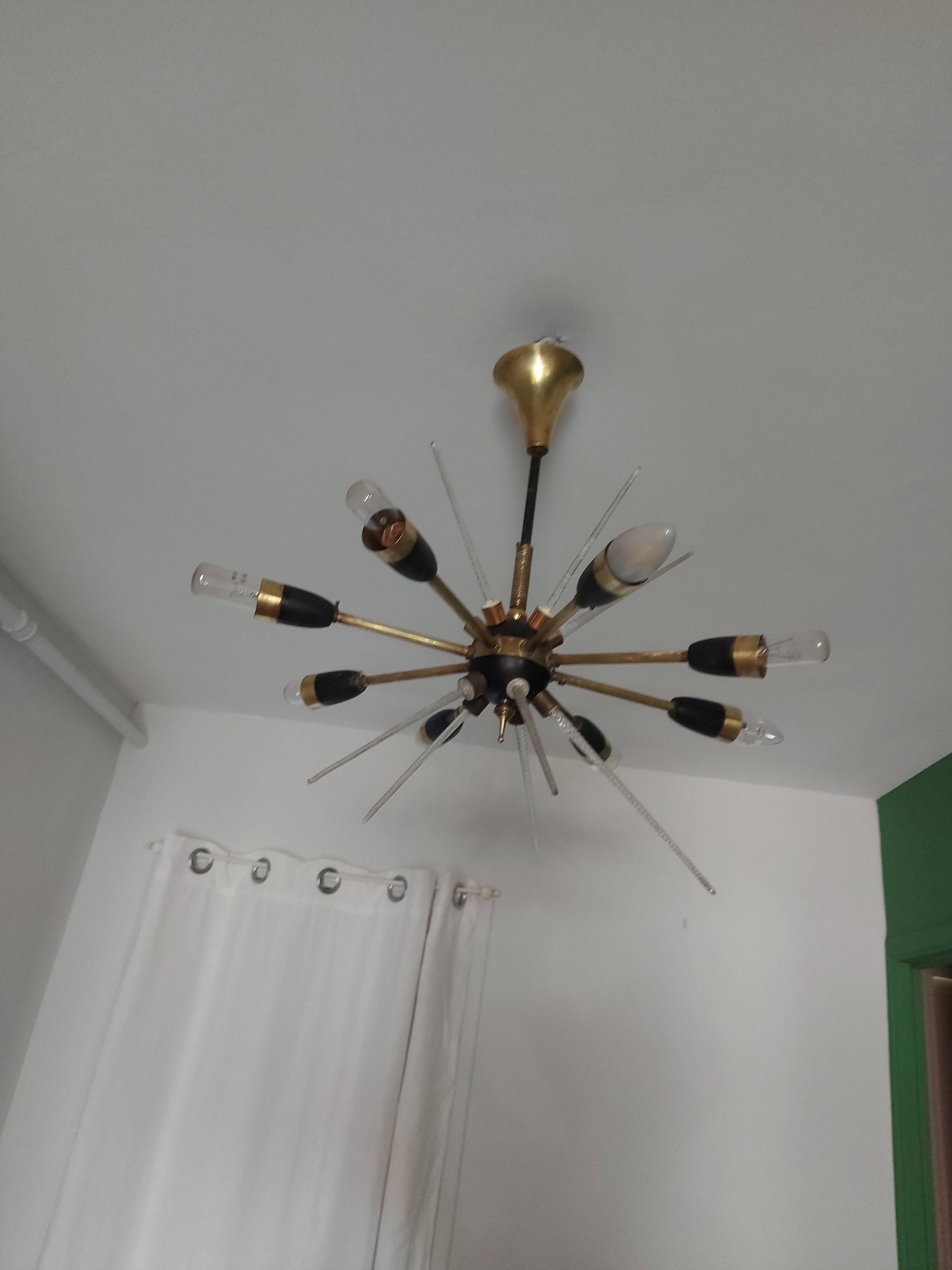 Sputnik chandelier