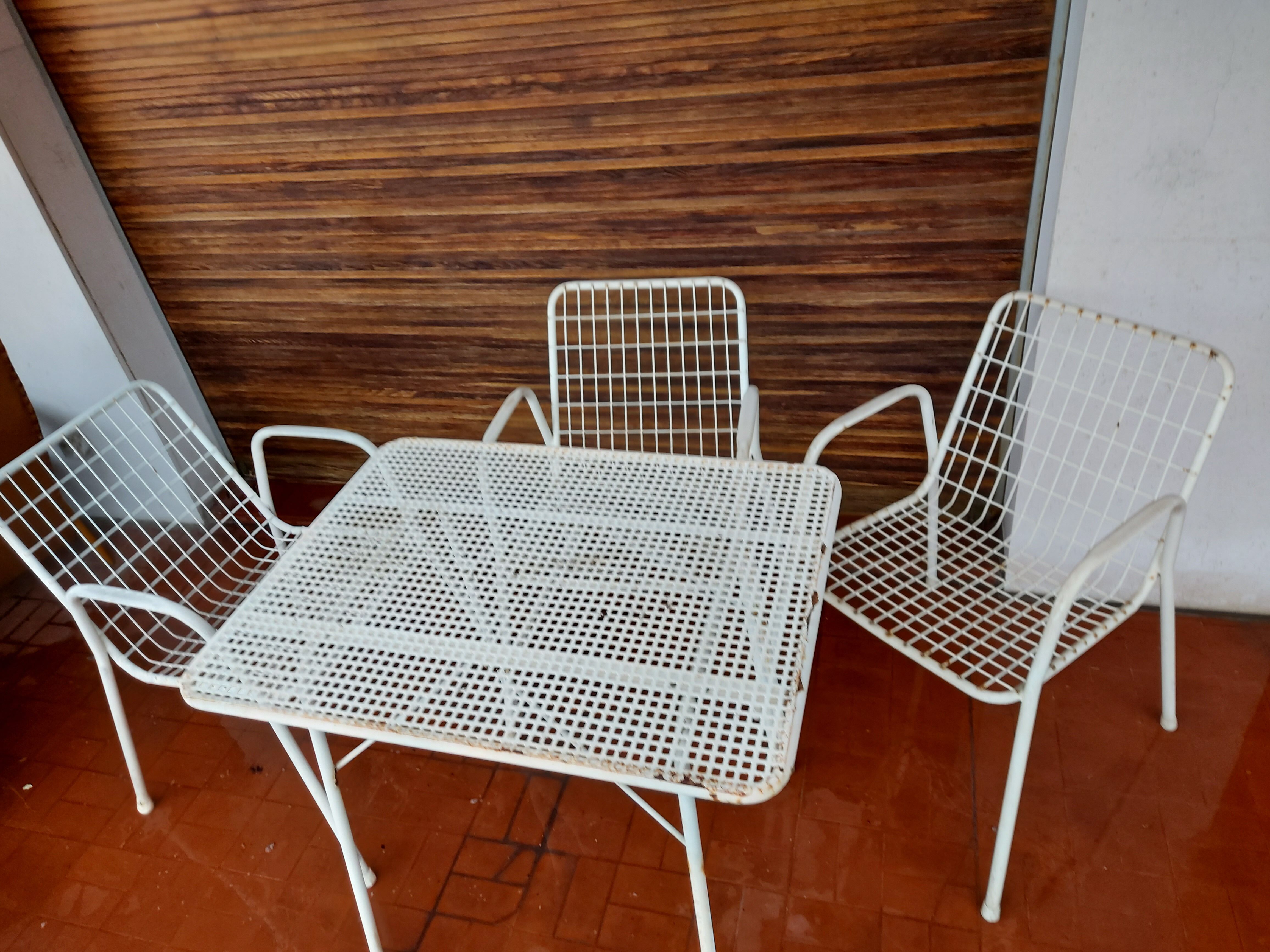 Set of 3 chairs and garden table Emu , Model Rio