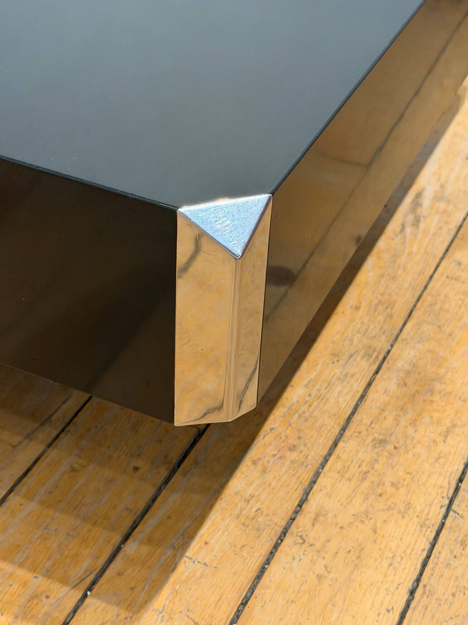 Low coffee table willy rizzo black