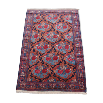 Handmade Persian oriental carpet Senneh Golfarang