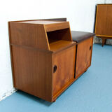 Phone vintage teak bench
