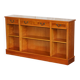 Vintage yew wood library/buffet with three drawers.