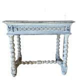 19th century Jacobean style drawer table