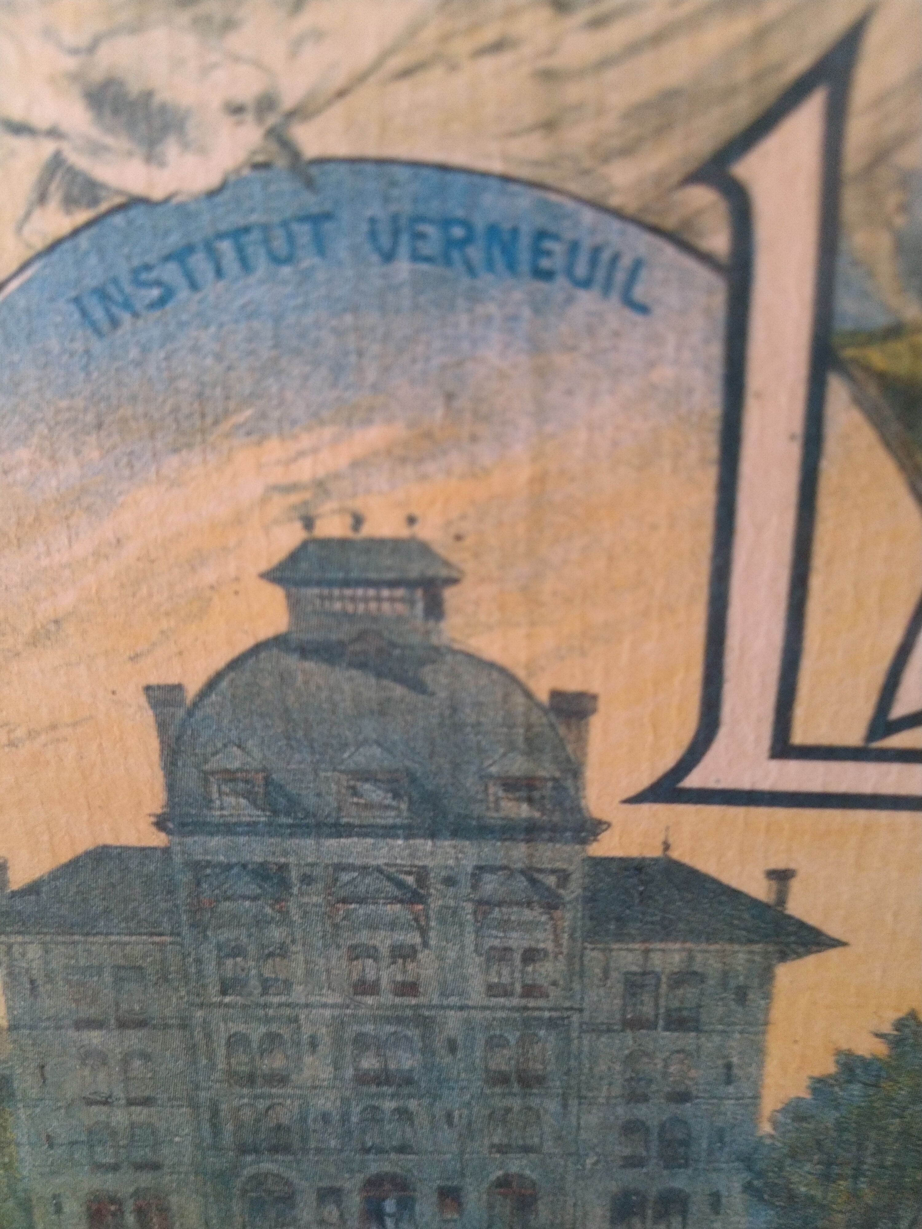 Old poster La Baule