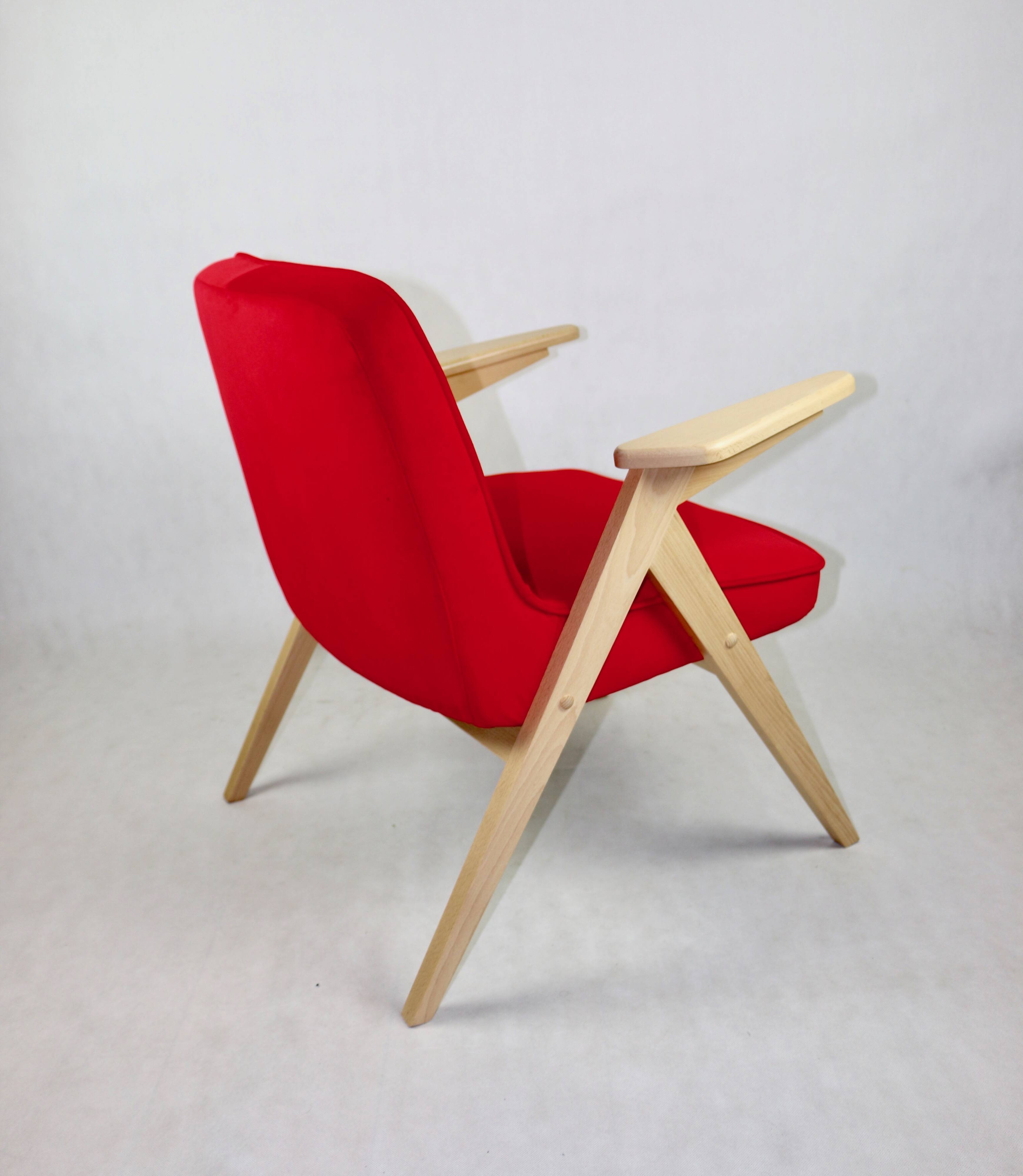 Fauteuil Red Bunny par Józef Chierowski
