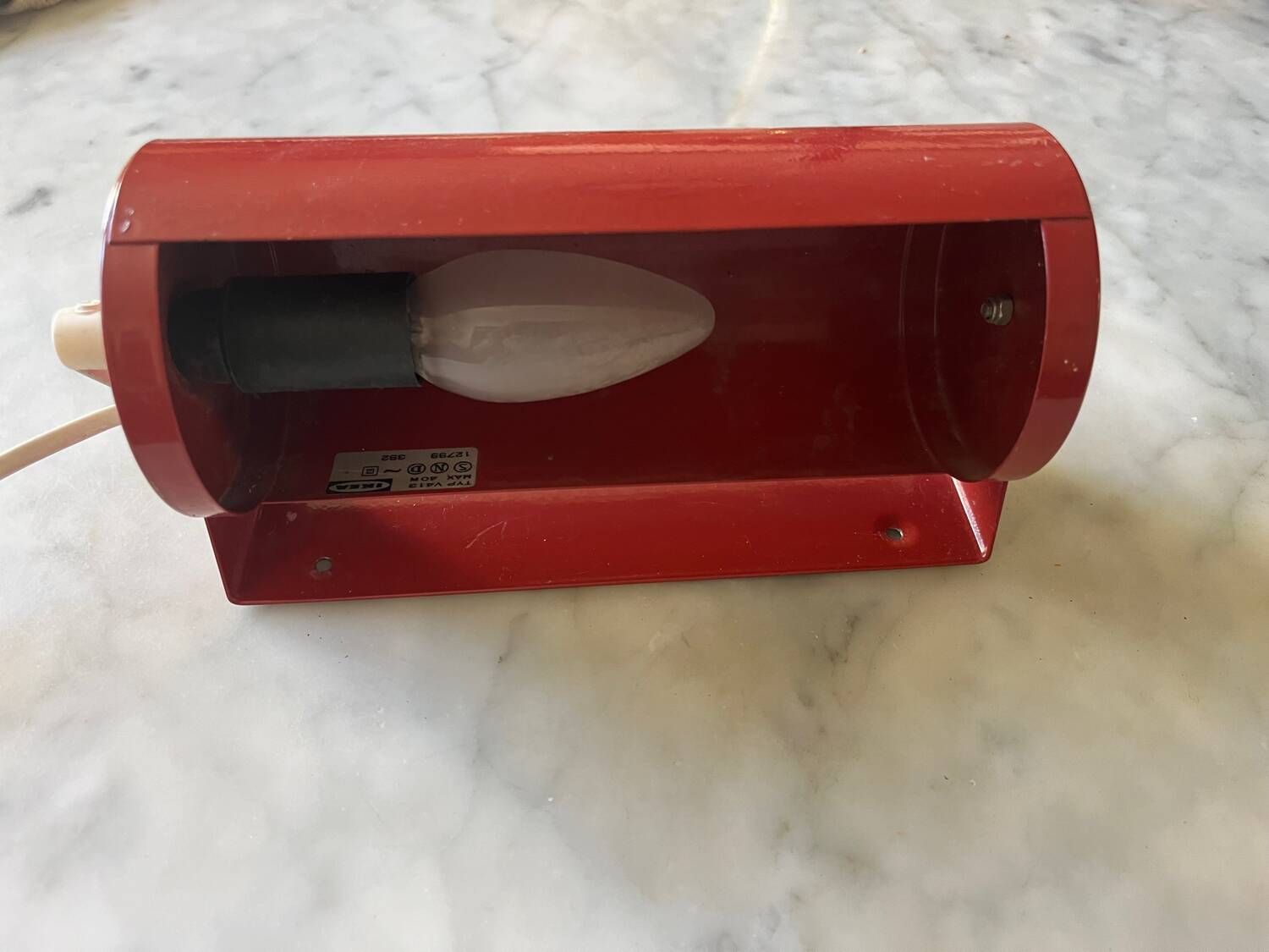 Vintage ikea wall light